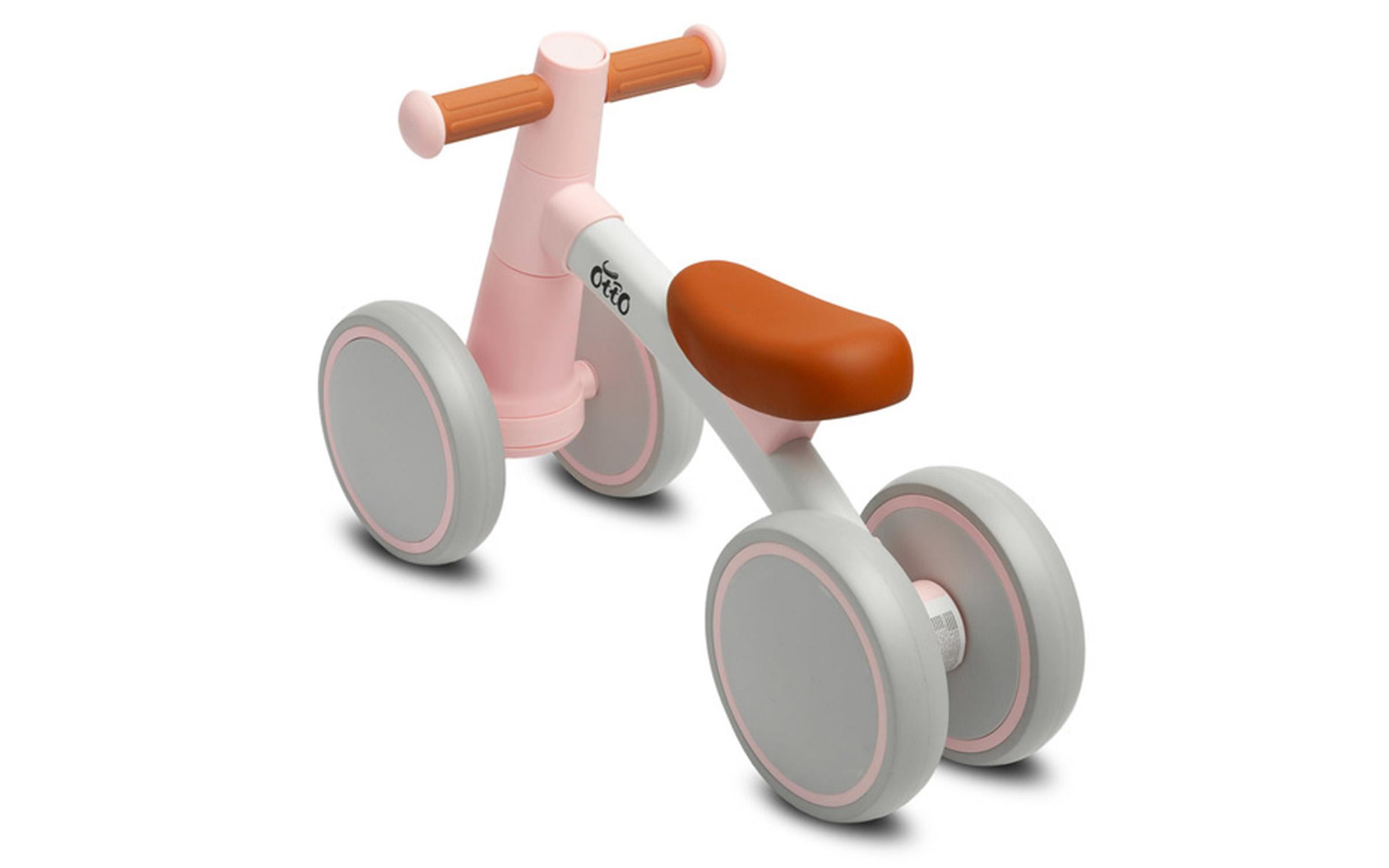 Ποδήλατο ισορροπίας, ροζ + γκρι  4